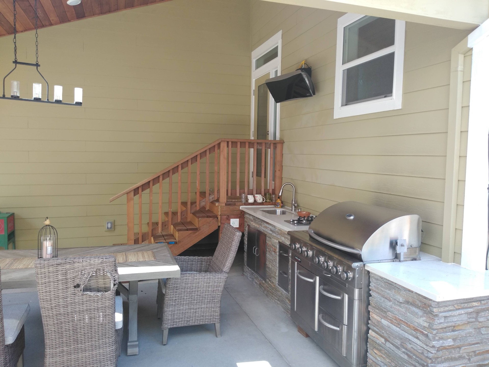 Full Outdoor Kitchen Build